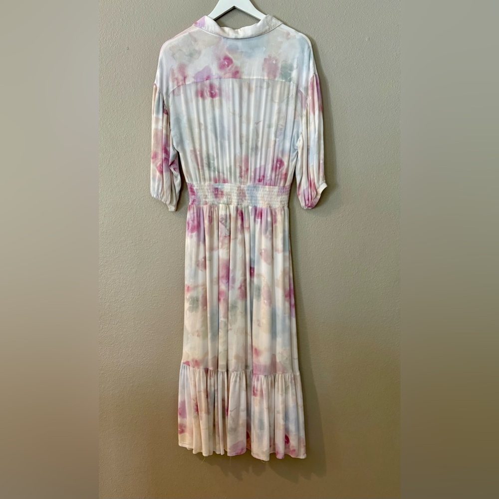 Z Supply Watercolor Floral Maxi Dress - Size Medium - Picture 7 of 11